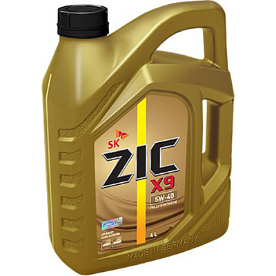 Моторне мастило ZIC X9 5W-40 4 л