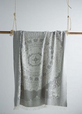 Плед Rosiers 130x170 см сірий Guy Laroche Paris