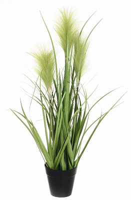 Рослина штучна Очерет в металевому горщику LJ B0036-TG/BG