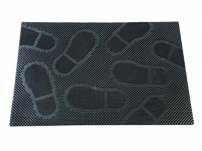 Коврик TEHNOGUMA Следы 40x60x0,6 см