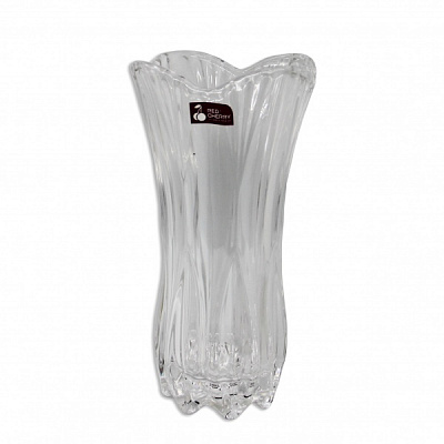 Ваза для квітів Cristal Eliza 24 см прозорий