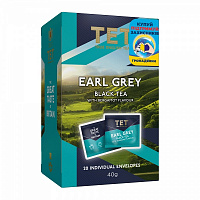 Чай черный ТЕТ с ароматом бергамота Earl Grey 20 шт. 