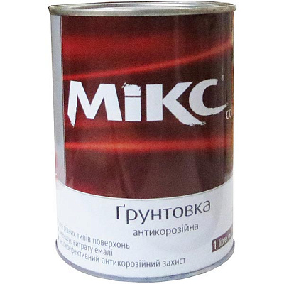 Ґрунтовка MIKS Color ГФ-021 сірий мат 2,8кг