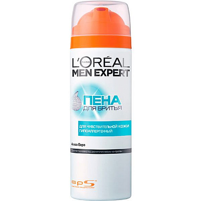 Піна для гоління L'Oreal Paris Men Expert для чутливої шкіри 200 мл