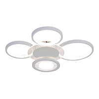 Люстра потолочная Miorro LED Vesta с пультом ДУ металл/пластик 3x63,6 Вт LED-модуль белый 51-311-093
