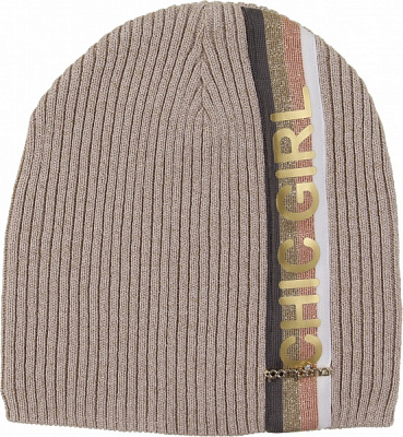 Шапочка детская для девочки Pampona 21 V P 54 р.50 светлое золото 