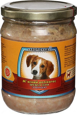 Консерва Леопольд Мясной деликатес с птицей 500 г