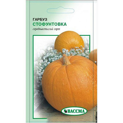 Насіння Гарбуз Стофунтовка 3 г
