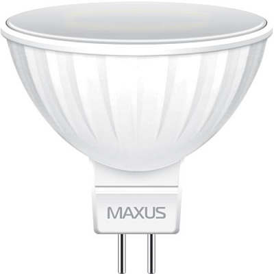 Лампа LED Maxus MR16 5 Вт GU5.3 теплый свет