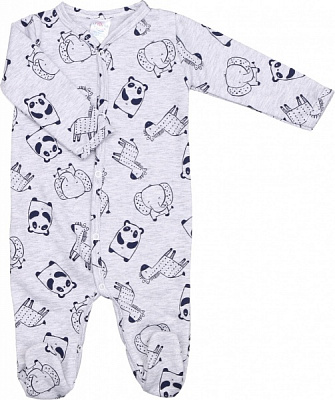 Чоловічок унісекс Моя планета Звірі Кмб401-4 р.62 сірий