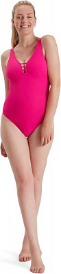 Купальник Speedo SHAPING OPALGLEAM 1PC AF PINK 811824B495 р.40 рожевий