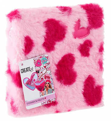 Палетка теней CREATE IT! LOVE Пушистая ,84591