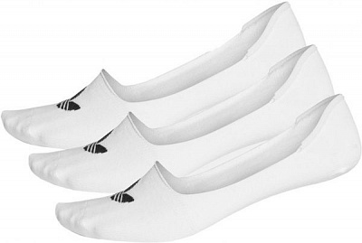Шкарпетки Adidas NO SHOW SOCK 3P CV5941 білий р.39-42