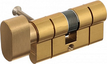 Цилиндр Abus KD6PS 30x30 ключ-вороток 60 мм матовая латунь