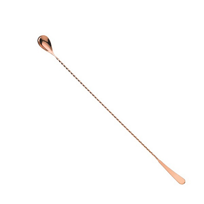 Ложка барная с лепестком медного цвета 43.5 см М37011CP Bar Fly