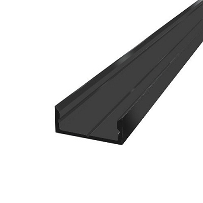 LED-профиль АЛЮПРО комплект ПАС-3152 Z306/AН черный + матовая линза 