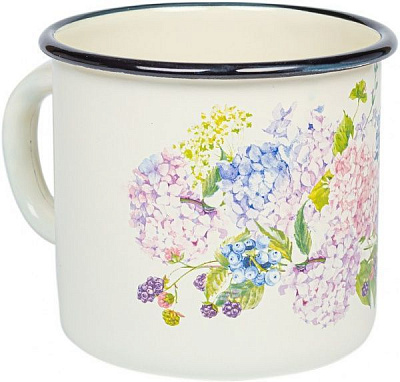 Кухоль емальований 1 л Анабель Idilia