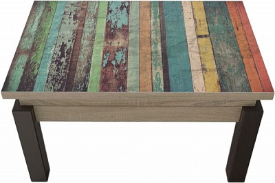 Стіл-трансформер Art in Head Батерфляй дуб сонома/венге Print 598