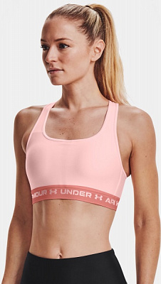 Бра Under Armour UA Crossback Mid Bra 1361034-658 р.S рожевий