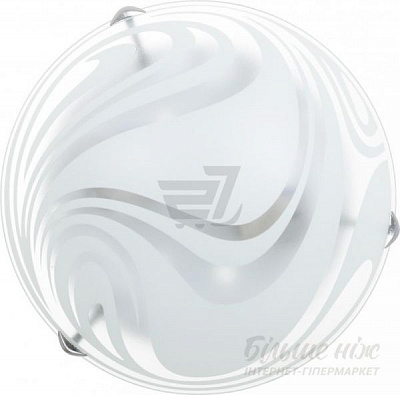 Светильник настенно-потолочный УТ Сяйво НПБ Волна 1x60 Вт E27 белый 2521 