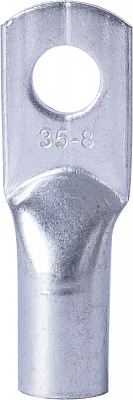 Наконечник кабельный кольцевой E.NEXT e.end.stand.jg.35 D8.2 серый s077105