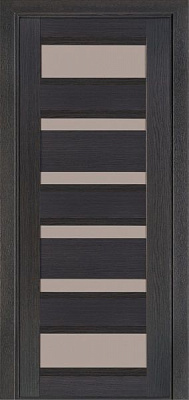 Дверное полотно Dverona Барселона ПО 600 мм венге 