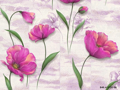 Шпалери вінілові на паперовій основі Слов'янські шпалери Expromt Валерія 5731-06 0,53x10,05 м