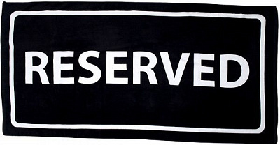 Рушник Reserved 75x150 см різнокольоровий