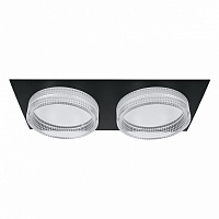 Світильник точковий Hopfen STARK TO-CRISTAL-2 BK GX53 чорний
