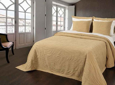 Покрывало Valbom 230x260 см La Nuit соломенный 