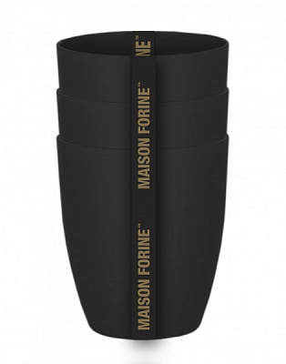 Набор стаканов Culinaria Black 370 мл 3 шт. Banquet 