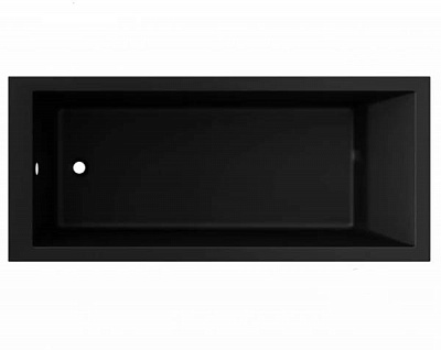 Ванна акрилова Koller Pool Neon 170х75 см Black Matt (без ніжок)
