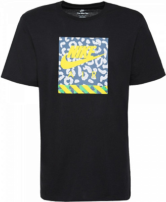 Футболка Nike M NSW TEE BRANDRIFFS HBR FB9815-010 р.M черный