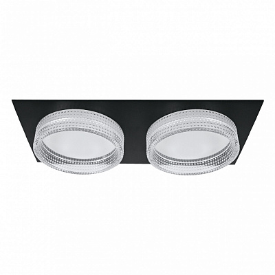 Світильник точковий Hopfen STARK TO-CRISTAL-2 BK GX53 чорний