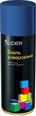 Емаль аерозольна RAL5010 SLIDER світло-синій глянець 400 мл
