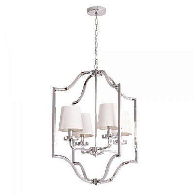 Люстра подвесная Arte Lamp 4x60 Вт E14 белый/хром A3260SP-4CC 
