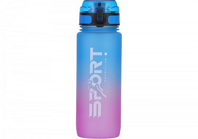 Бутылка для воды Gradient 800 мл сине-розовая O51944 Optima