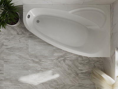 Ванна акриловая WGT Rialto Сomo R 170х100 см 