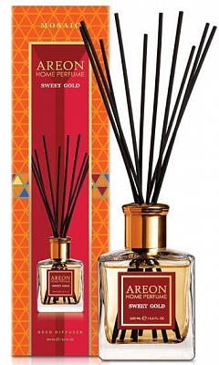 Аромадифузор для дому АРЕОН Хоум Парфюм Мозаїк Солодке золото 150 мл