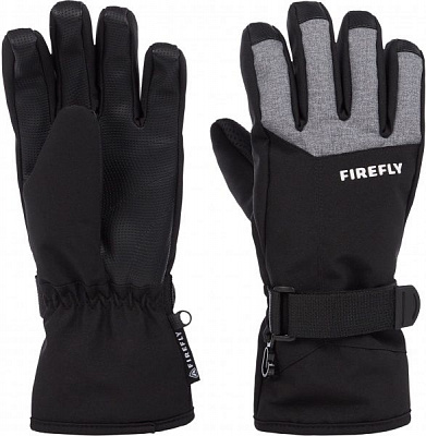 Перчатки Firefly Carson jrs 280476-905057 р. 5 черный