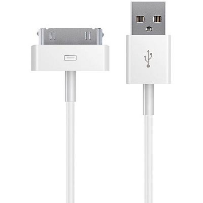 Кабель Luxe Cube 30PIN to USB white