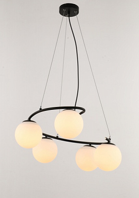 Светильник подвесной Blitz 5x40 Вт E27 черный 3335-45 