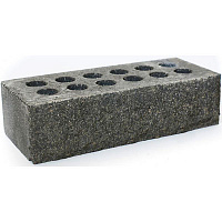 Цегла гіперпресована Літос Скеля пустотіла сірий