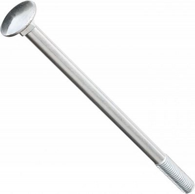 Болт меблевий метричний DIN 603 12x200 мм вага клас міцності 4,6 Expert Fix