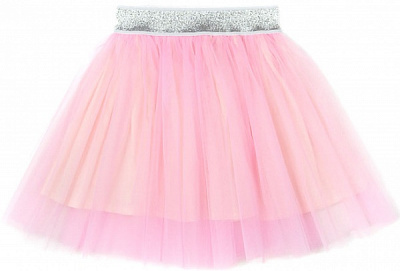 Юбка Luna Kids (из фатина короткая) р.122–128 розовый 