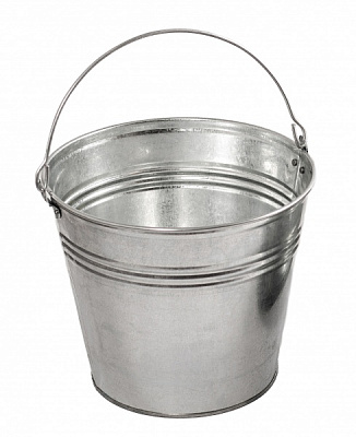 Ведро Арма оцинкованное 15 л серебряный 