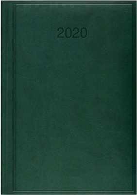 Щоденник 2020 А5 Стандарт Torino слп/т зелений Brunnen 42997