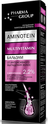 Бальзам Pharma Group Aminotein від інтенсивного випадіння волосся 150 мл