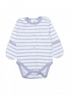 Боді дитяче унісекс Bambinelli р.56 сірий