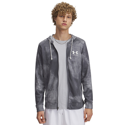 Джемпер Under Armour Rival Terry AOP FZ Q1 1390139-025 р.M сірий